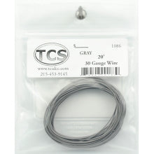 TCS #1086 : 20' 30AWG Grey Wire
