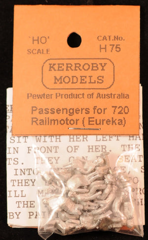 Kerroby Models: H75 Passengers for 720 Railmotor (EUREKA)