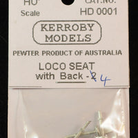 Kerroby Models: HD01 Loco Seat with back (4)