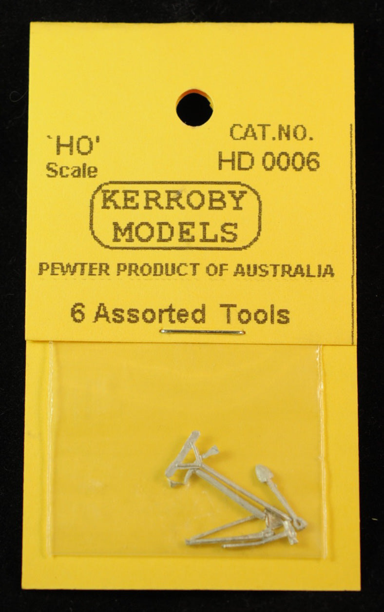 Kerroby Models: HD06 - 6 Assorted Tools