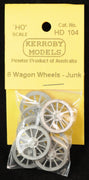 Kerroby Models - HD 104 -  8 Wagon Wheels - Junk