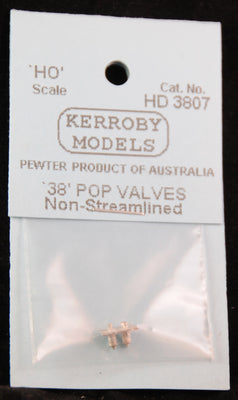 Kerroby Models - HD 3807 - 38' Pop Valves Non-Streamlined