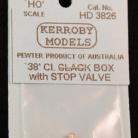 Kerroby Models - HD 3826 - 38'CL Clack Box with Stop Valve
