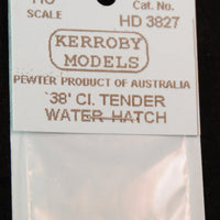 Kerroby Models - HD 3827 - 38'CL Tender Water Hatch