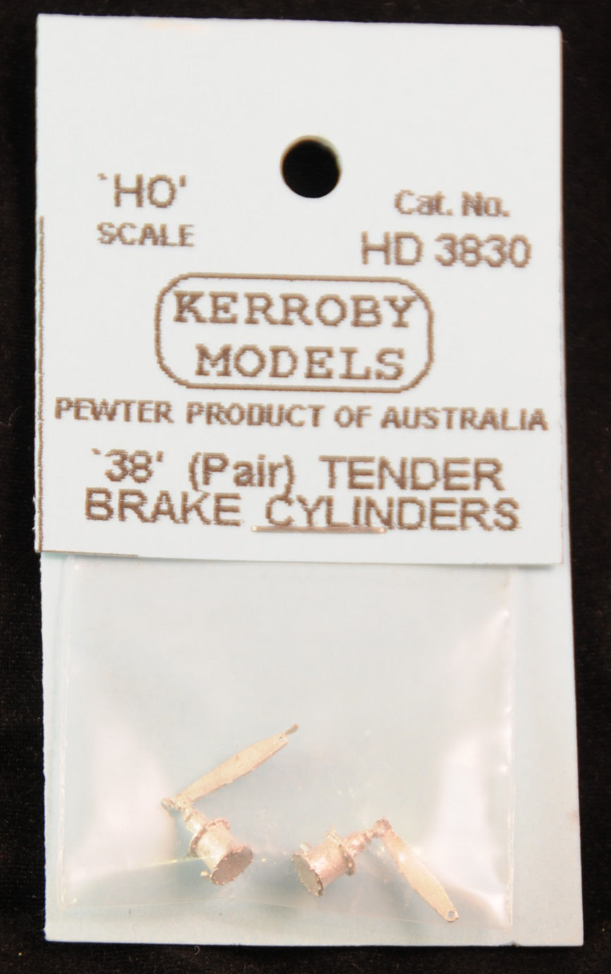 Kerroby Models - HD 3830 - 38'CL (Pair) Tender Brake Cylinders