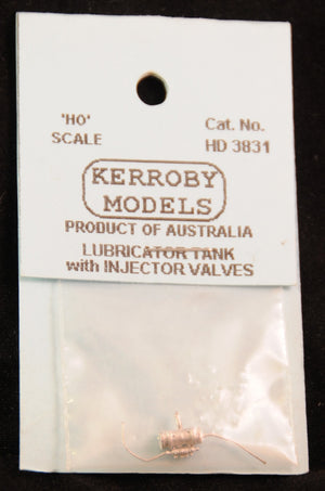 Kerroby Models - HD 3831 - Lubricator Tank with Injector Valves