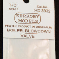 Kerroby Models - HD 3832 - Boiler Blowdown Valve