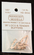 Kerroby Models - HD 3834 - 38' Loco & Tender Buffers