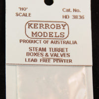 Kerroby Models - HD 3836 - Steam Turret Box & Valves