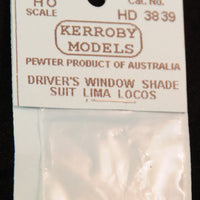 Kerroby Models - HD 3839 - Driver's Window shade Suit Lima Loco's