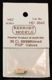 Kerroby Models - HD 3843 - Streamlined Pop Valves