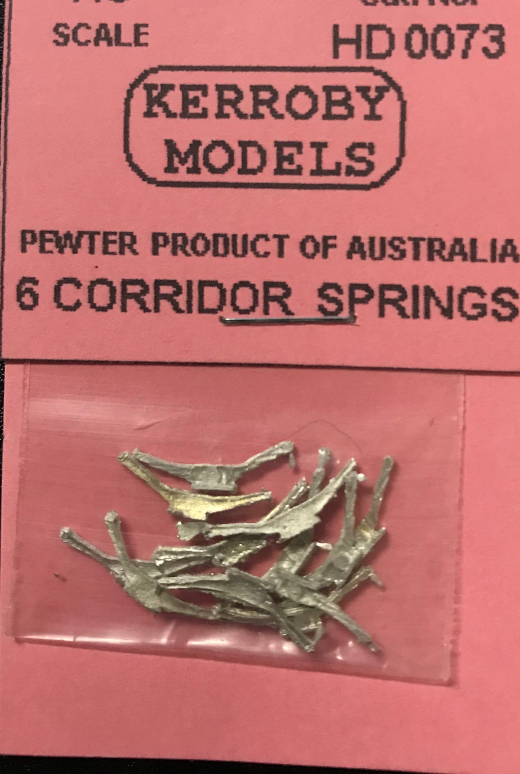 Kerroby Models - HD73 - 6 Corridor Springs