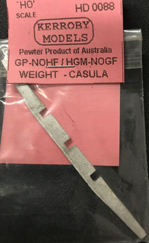 Kerroby Models - HD 0088 -  GP-NOHF/HGM-NOGF Weight