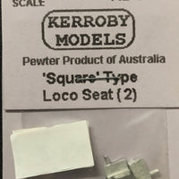 Kerroby Models - HD95 - Square Type Loco Seat (2)