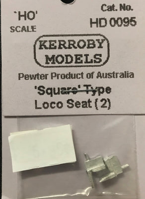 Kerroby Models - HD95 - Square Type Loco Seat (2)