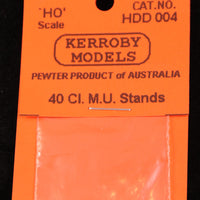 Kerroby Models - HDD 004 -  40 Class M.U Stands