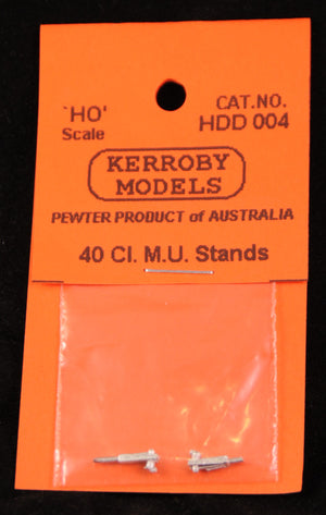 Kerroby Models - HDD 004 -  40 Class M.U Stands