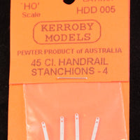 Kerroby Models - HDD 005 -  45 Class Handrail Stanchions - 4