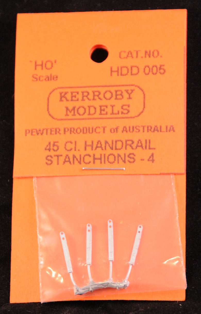 Kerroby Models - HDD 005 -  45 Class Handrail Stanchions - 4