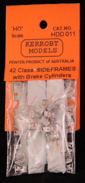 Kerroby Models - HDD 011 -  42 Class Sideframes with Brake Cylinders