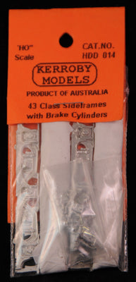 Kerroby Models - HDD 014 -  43 Class Sideframes with Brake Cylinders