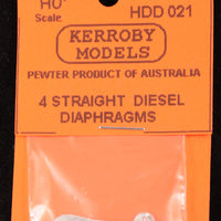 Kerroby Models - HDD 021 -  4 Straight Diesel Diaphragms