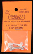 Kerroby Models - HDD 021 -  4 Straight Diesel Diaphragms