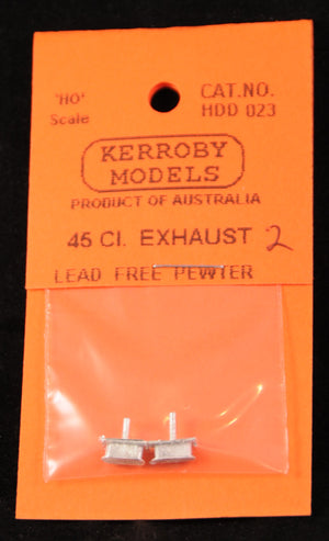 Kerroby Models - HDD 023 -  45 Class Exhaust