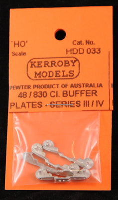 Kerroby Models - HDD 033 -  48/830 Class Buffer Plates Series III/IV