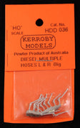 Kerroby Models - HDD 036 -  Diesel Multiple Hoses L & R Big