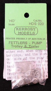Kerroby Models:  HDS20 Fett. Trolley & Trailer