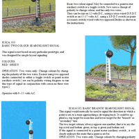 HMA 102 N SCALE SEARCH LIGHT BRANCH SIGNAL