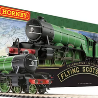 HORNBY R1255 Flying Scotsman Train Set  HORNBY : NEW :FLYING SCOTSMAN OO DC SET, (LOCO IS DCC READY 8 PIN.)