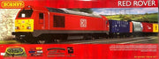 HORNBY R1281 Train Set  HORNBY : RED ROVER TRAIN OO DC SET, (LOCO IS DCC READY 8 PIN.)