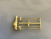 3821 - C38 Class STEAM LOCOMOTIVE Water Injectors L/H & R/H #B3821 Ozzy Brass
