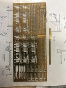 E2 Steam Era Models -E2  Shunters Steps and Handbrake for 5 'Old' GYs