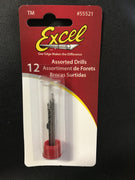 Excel Assorted Drills 12 Assorted 55521