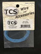 TCS #1213 : 10' 32AWG Blue Wire