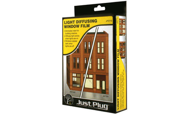 Woodland Scenics - Just Plug Lighting System - Light Diffusing Window Film