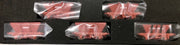 N SCALE #004  "AYRFIELD" Private Owner Non-Air Coal Hoppers LCH type (FIVE HOPPER PACK) SOUTH MAITLAND COAL FEILDS. "GOPHER MODELS" N Scale #004. GOPHER MODELS N Scale.