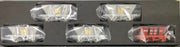 005 LCH FIVE HOPPER PACK COAL HOPPERS SOUTH MAITLAND COAL FEILDS PRIVATE OWNER NON-AIR HOPPERS. GOPHER MODELS N Scale.
