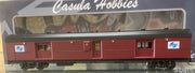 LHY 1617 INDIAN RED with BLACK ROOF with L7 logo, passenger brake van,  Casula Hobbies RTR  **