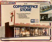 WALTHERS / LIFE-LIKE KIT, 7-11 CONVENIENCE STORE -- Kit - #1356