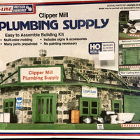 WALTHERS / LIFE-LIKE KIT, CLIPPER MILL PLUMBING SUPPLY -- Kit - #1357