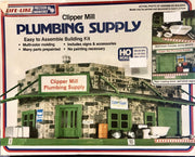 WALTHERS / LIFE-LIKE KIT, CLIPPER MILL PLUMBING SUPPLY -- Kit - #1357
