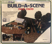 WALTHERS / LIFE-LIKE KIT, BUILD-A-SCENE "FRUIT STAND" -- Kit - #1376