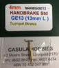 Tender Handbrake GE13 (13 mm long machined brass # M4HBtbGE13 MARKITS *