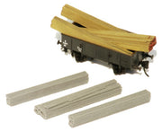WGL 009 - INFRONT MODELS -  Milled timber load cast in urethane for NSWGR "S" Wagons