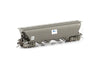 NGH-20 NGPF GRAIN HOPPER, WITH ROOF WALK WAY - WAGON GRIME WITH FADED L7 LOGOS - 4 CAR PACK AUSCISION*