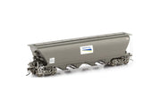 NGH-22 NGPF GRAIN HOPPER, WITH ROOF WALK WAY- WAGON GRIME WITH WHITE FREIGHT RAIL GRAIN LOGOS - 4 CAR PACK AUSCISION*